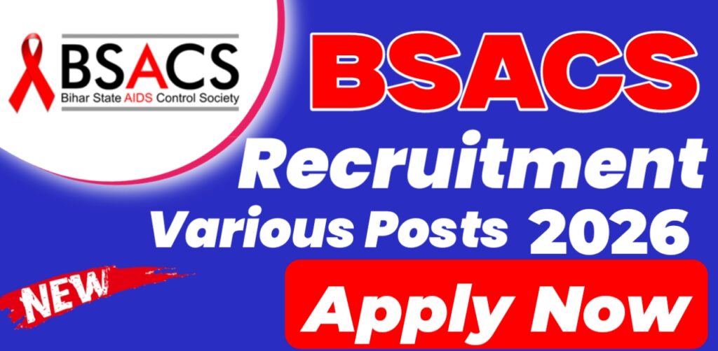 BSACS Recruitment 2026 Apply Online